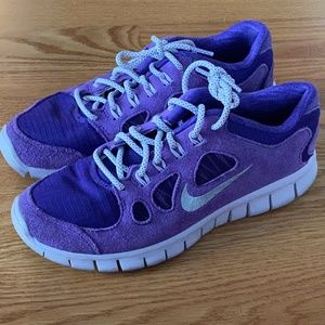 Nike Free 5.0 Running Shoes (Youth 5.5/Women 7)